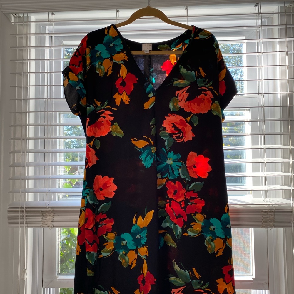 Target Floral Dress Size Medium